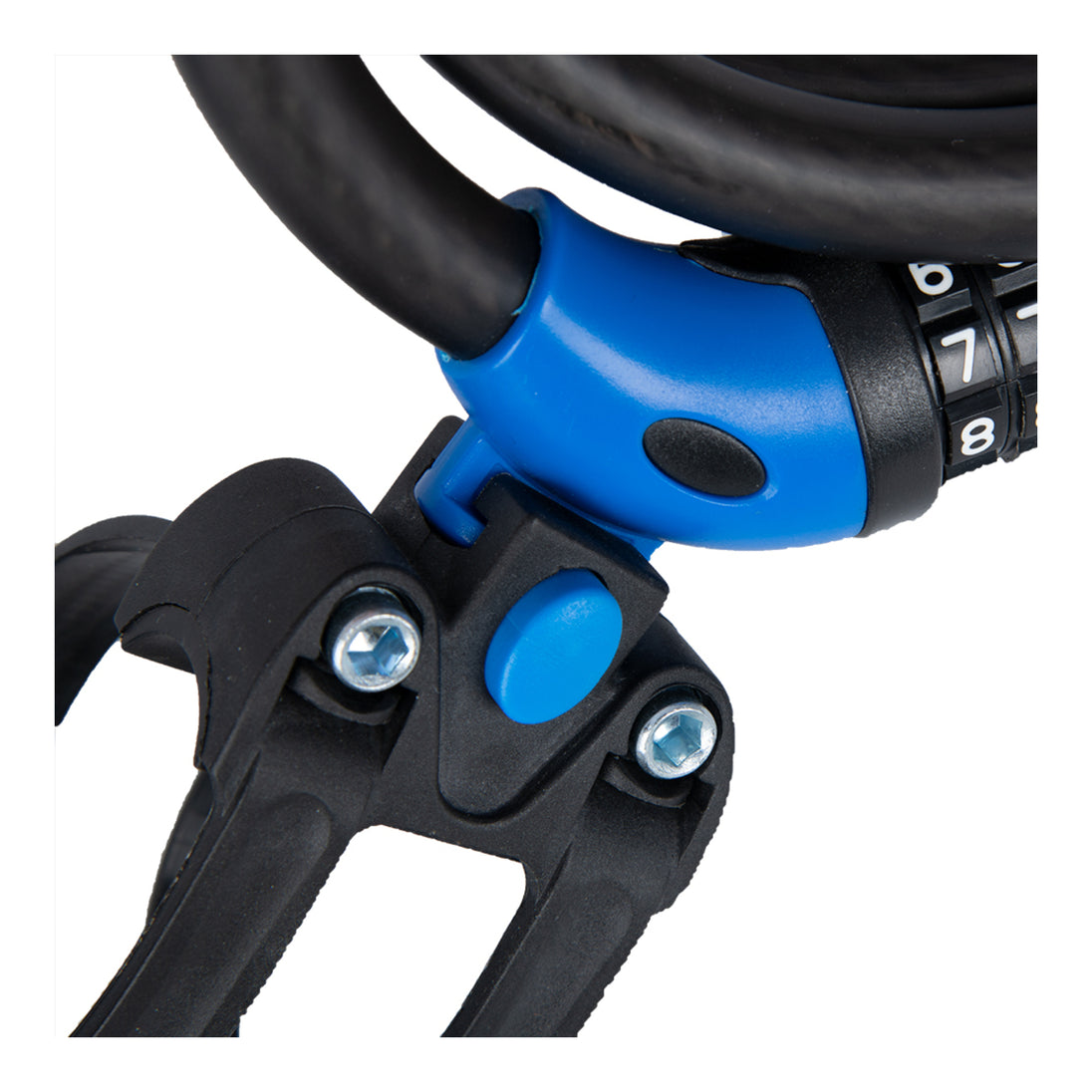 Oxford Combi 12 Combination Cable Lock - Smoke 12mm X 1800mm