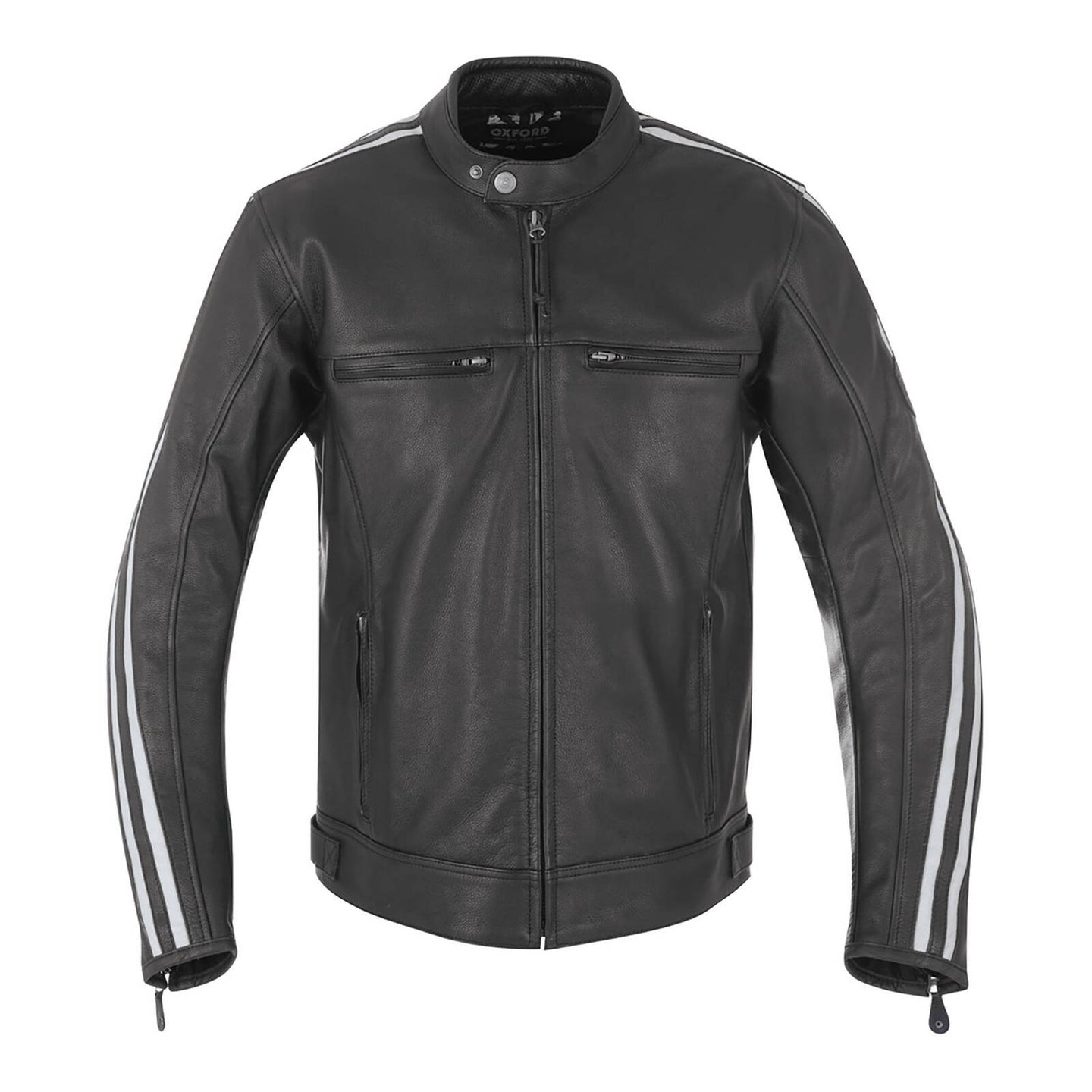 Oxford Bladon Leather Jacket - Black