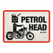 Oxford Garage Metal Sign: Petrol Head
