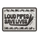 Oxford Garage Metal Sign: Loud Pipes Save Lives