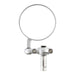 Oxford Bar End Mirrors - Silver (Pair)