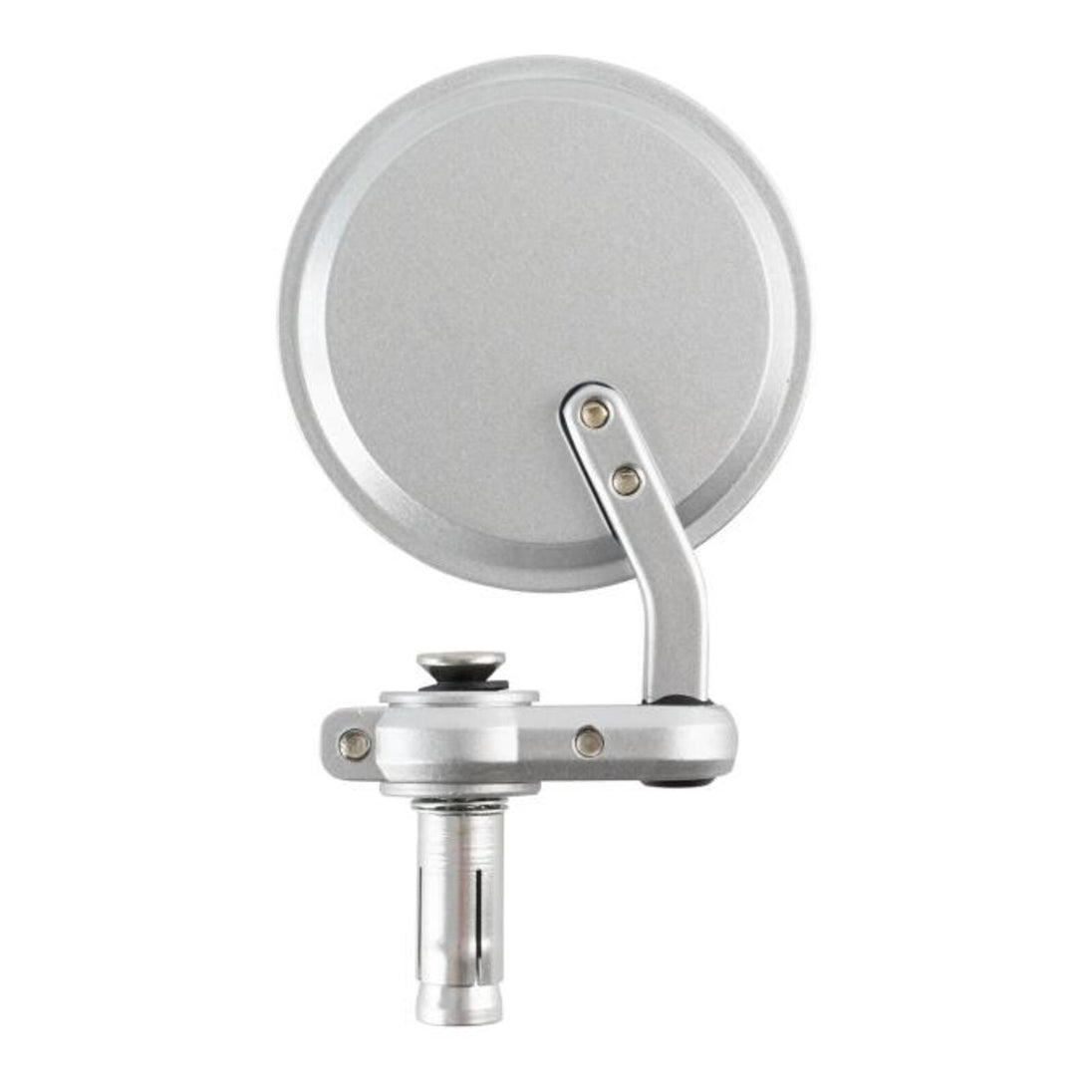 Oxford Bar End Mirrors - Silver (Pair)