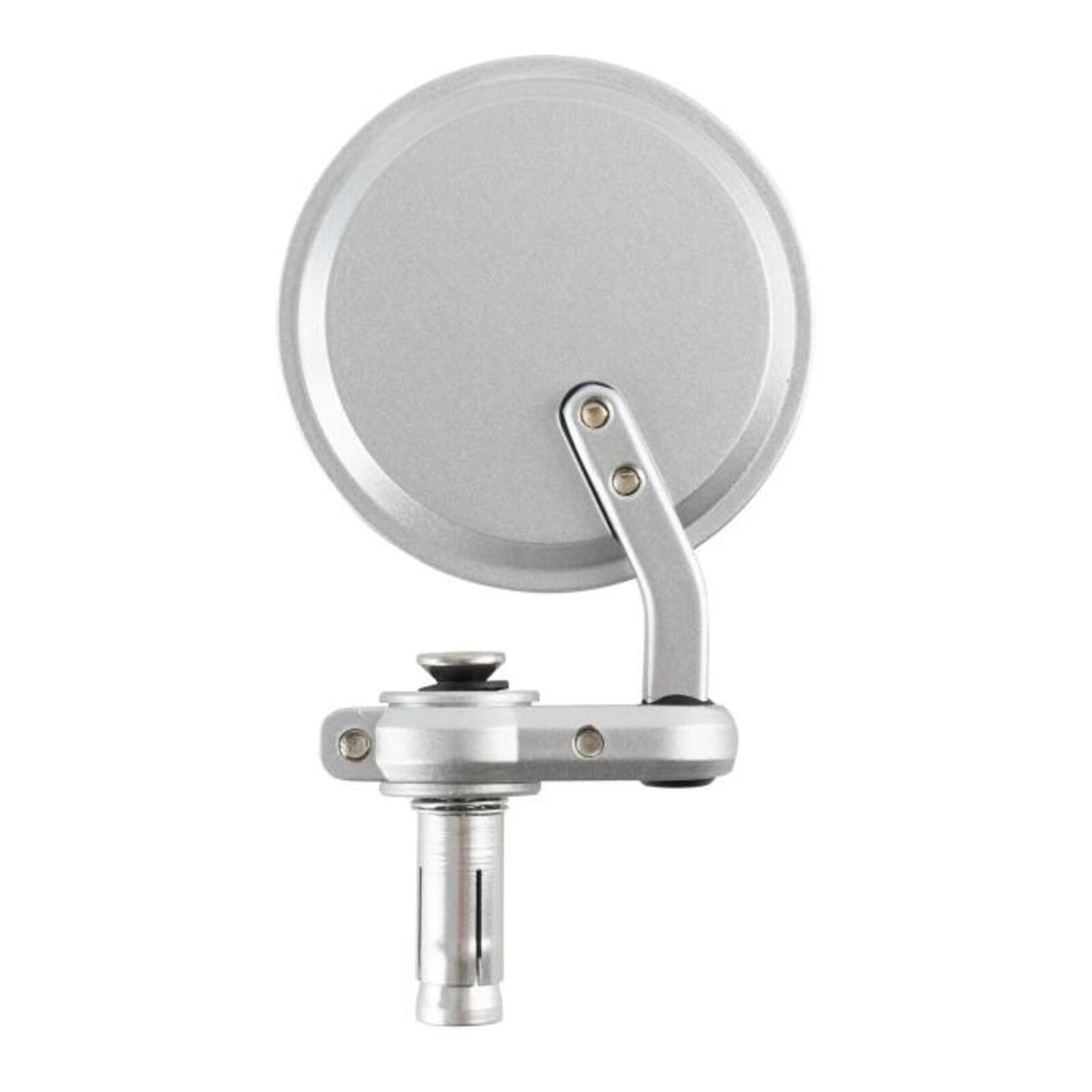 Oxford Bar End Mirrors - Silver (Pair)