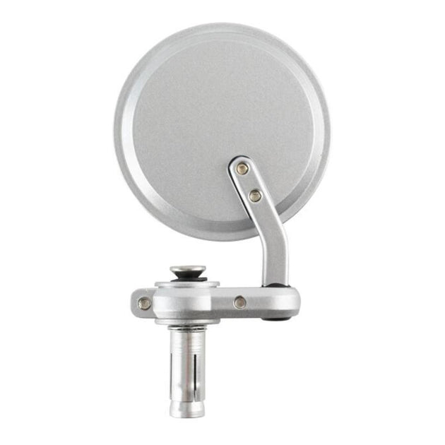 Oxford Bar End Mirrors - Silver (Pair)