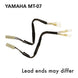 Oxford Indicator Leads Yamaha MT-07