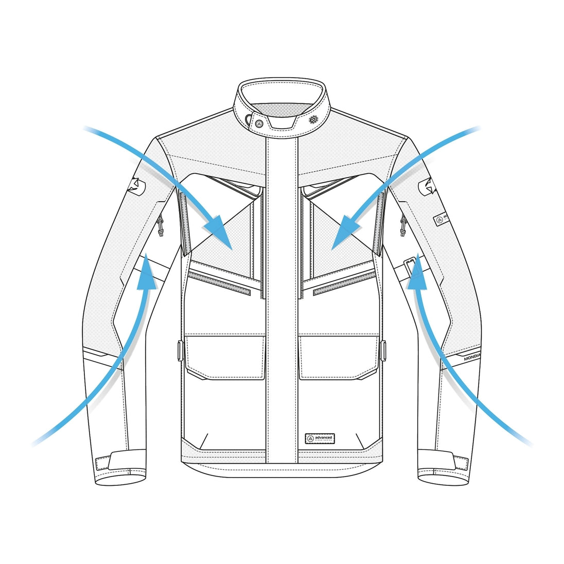 Oxford Mondial 2.0 Tech Men's Jacket - Black