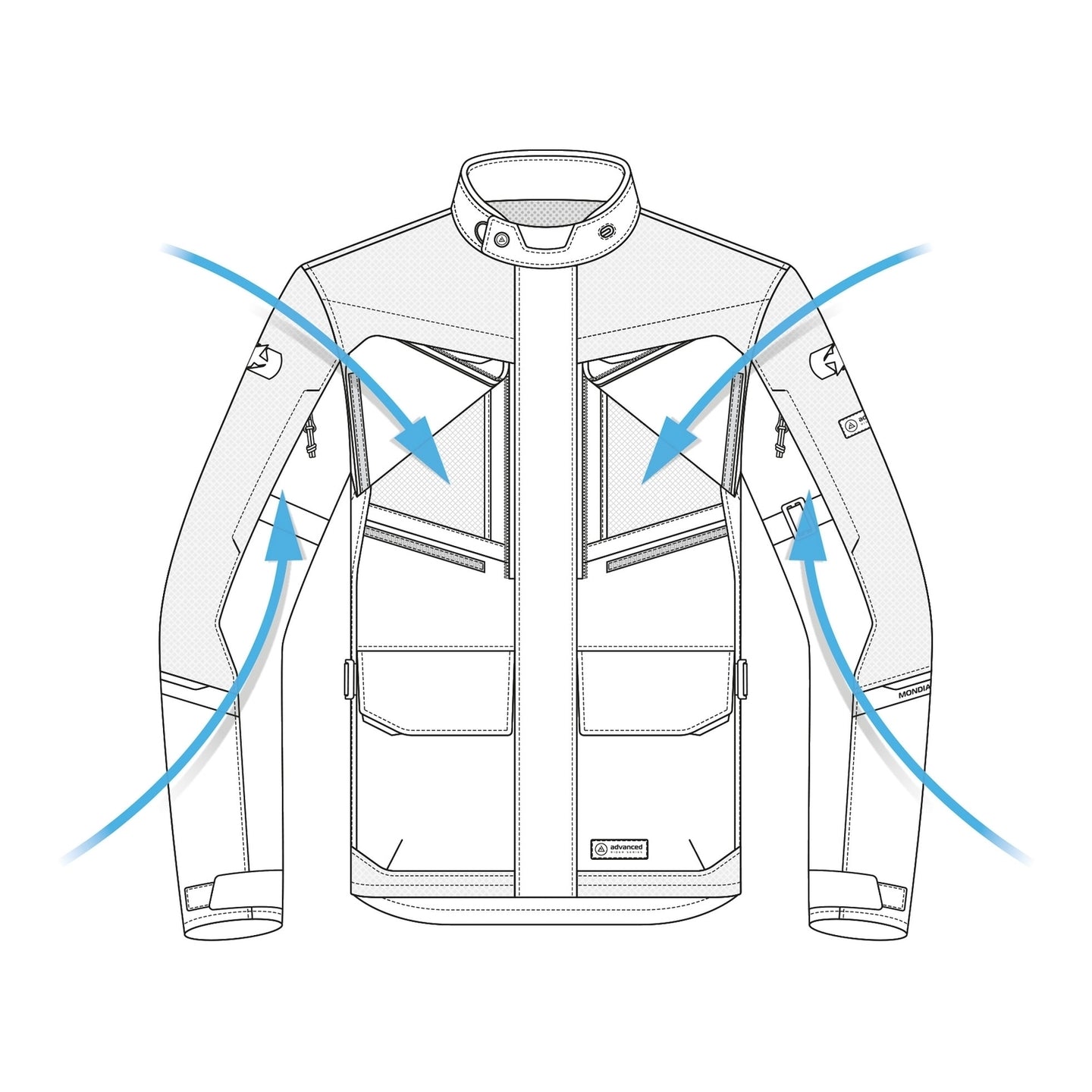 Oxford Mondial 2.0 Tech Men's Jacket - Black