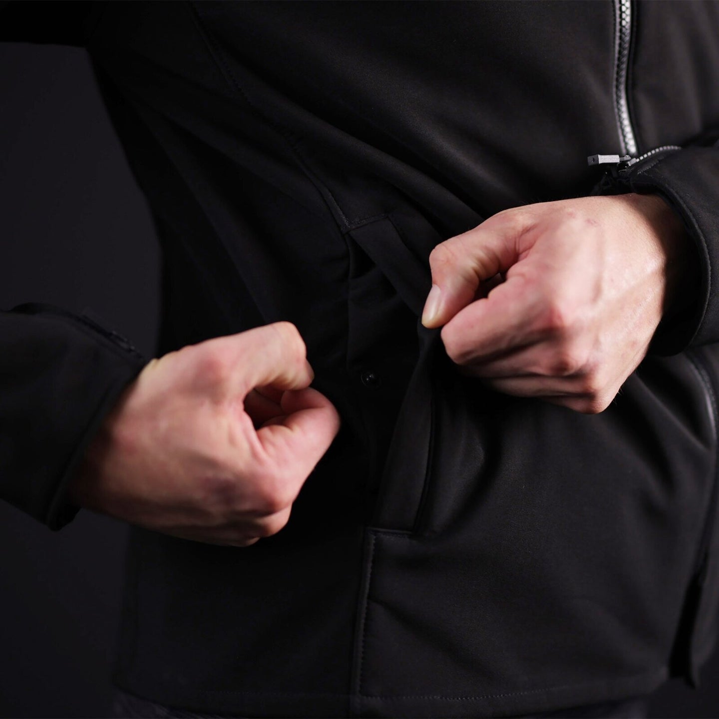 Oxford Faringdon Men's Jacket - Stealth Black