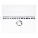 WHITES HEAD PIPE GUARD W/CLAMP - SIL