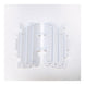Polisport Radiator Louvers Honda CR125/250 ('04) - White