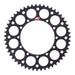 Renthal Sprocket Rear Black 51T Alloy 7075 T6 Grooved