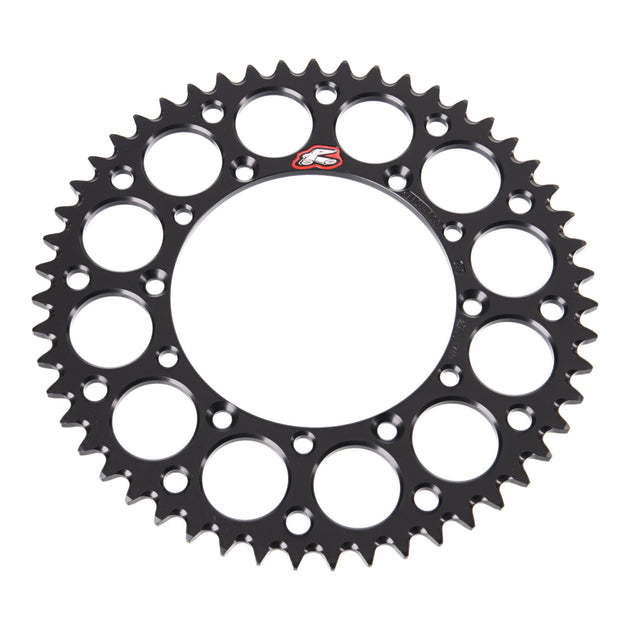 Renthal Sprocket Rear Black 51T Alloy 7075 T6 Grooved