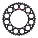 Renthal Sprocket Rear Black 48T Alloy 7075 T6 Grooved