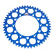 Renthal Sprocket Rear Blue 51T Alloy 7075 T6 Grooved