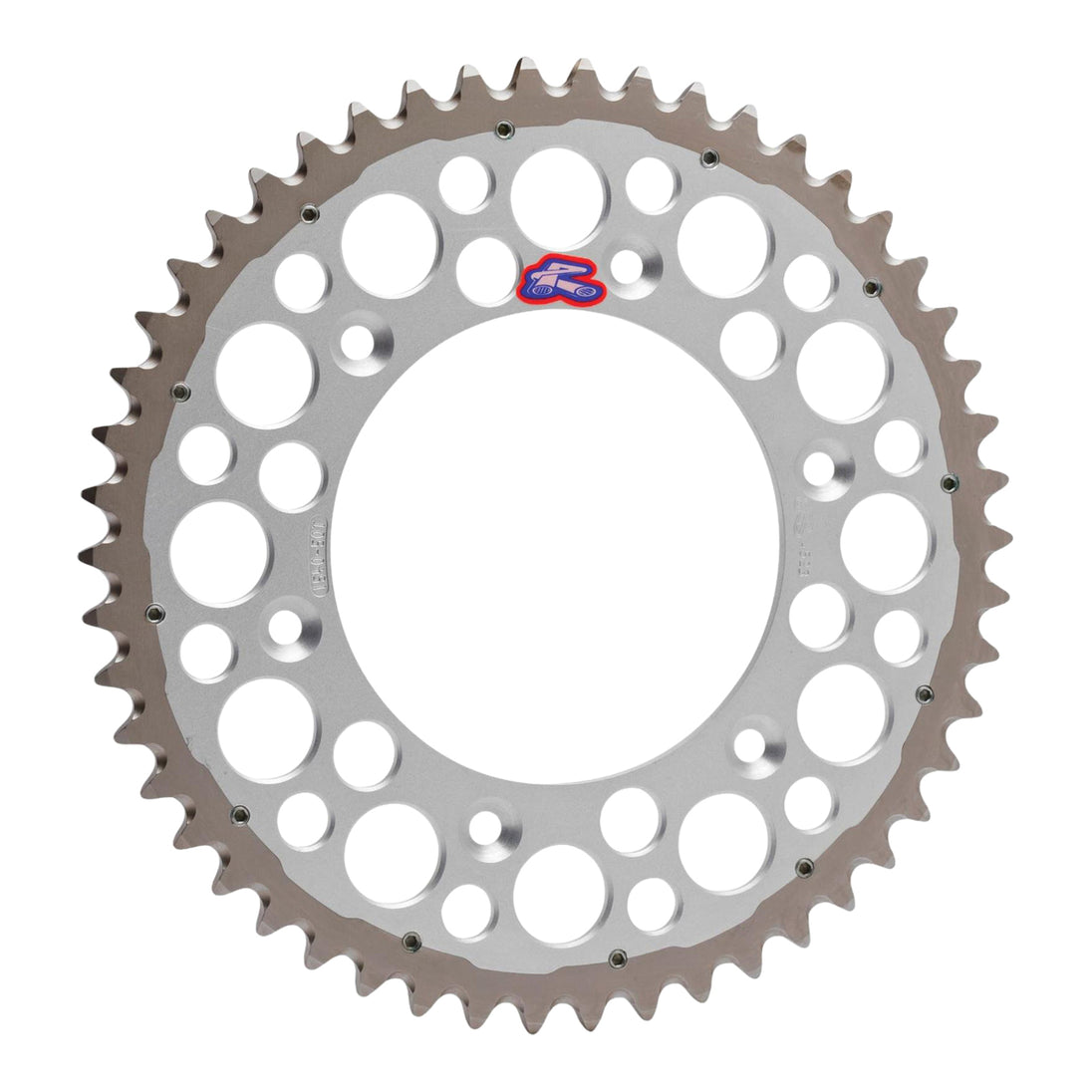 Renthal Sprocket Twinring Silver 48T Bi-metal Grooved