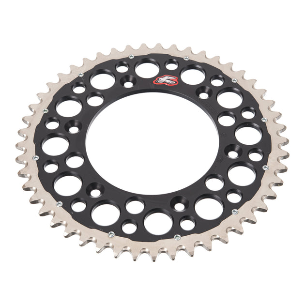 Renthal Sprocket Twinring Black 49T Bi-Metal Grooved