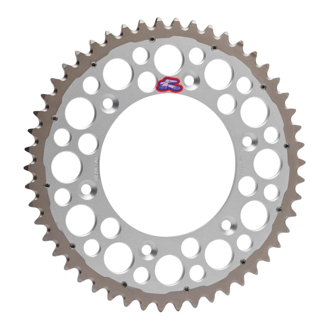 Renthal Sprocket Twinring Silver 51T Bi-Metal Grooved Packaged
