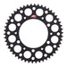 Renthal Sprocket Rear Black 50T Alloy 7075 T6 Grooved