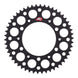Renthal Sprocket Rear Black 50T Alloy 7075 T6 Grooved