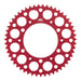 Renthal Sprocket Rear Red 51T Alloy 7075 T6 Grooved