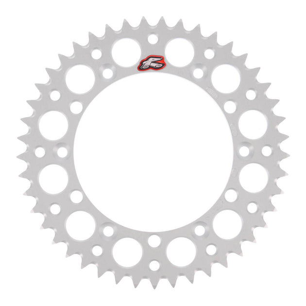 Renthal Rear Sprocket T6 Grooved 7075 Alloy - Silver [GasGas]