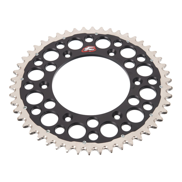 Renthal Sprocket Twinring Black 50T Bi-Metal Grooved
