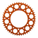 Renthal Sprocket Rear Orange 48T Alloy 7075 T6 Grooved KTM