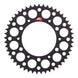Renthal Sprocket Rear Black 49T Alloy 7075 T6 Grooved