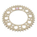 Renthal Rear Sprocket T6 7075 Alloy Grooved 409 / 525 - Silver [Suzuki]