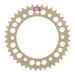 Renthal Sprocket Rear Silver 41T Alloy 7075 T6 Grooved Mont