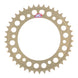 Renthal Sprocket Rear Silver 42T Alloy 7075 T6 Grooved Honda