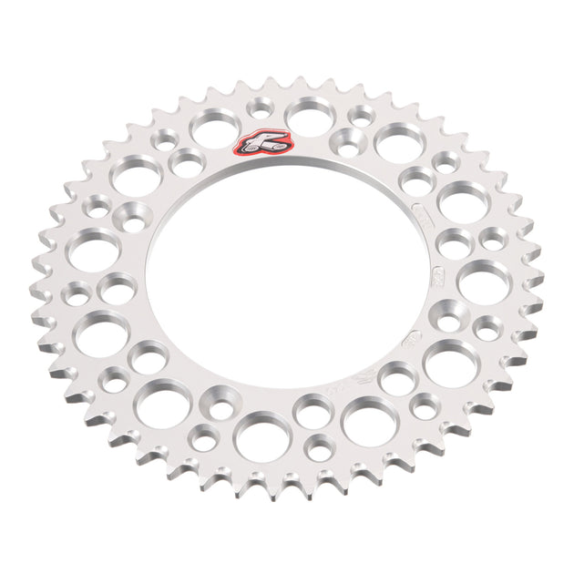 Renthal Sprocket Rear Silver 48T Alloy 7075 T6 Grooved