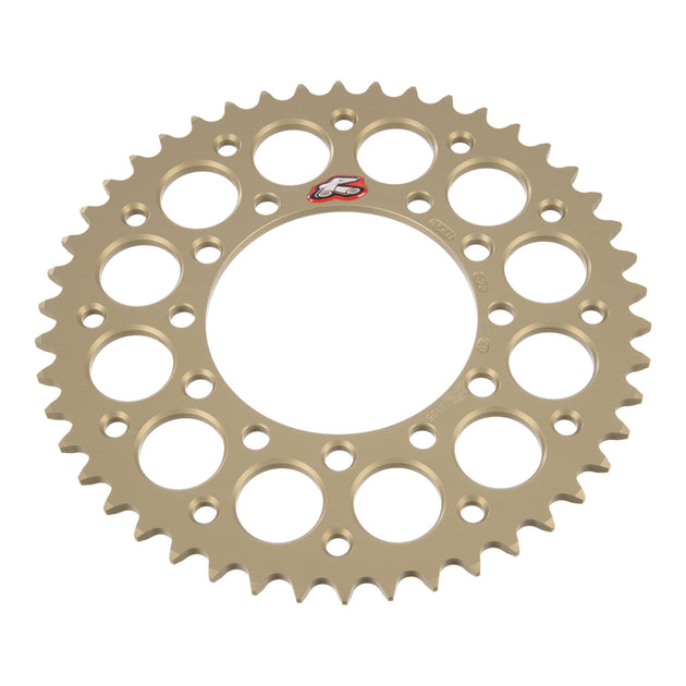 Renthal Rear Sprocket Hard Anodised Grooved 456 / 520