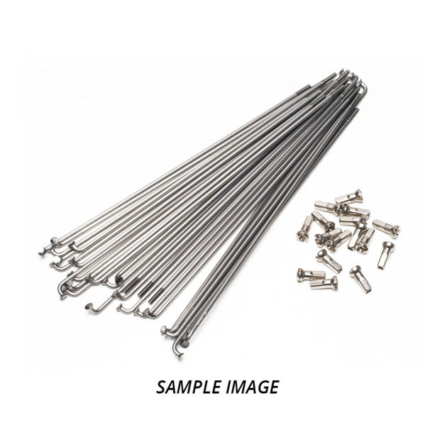 SPOKESET EXCEL STAINLESS FR 21 36PC #9 (3.5 mm)