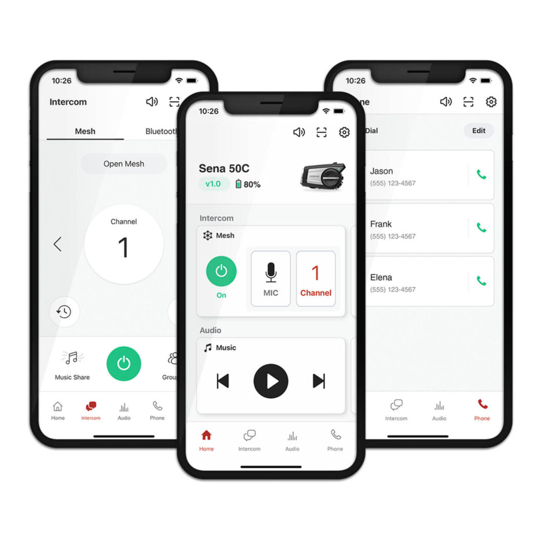 Sena 50C Camera & Comm Mesh System with Sound by Harman Kardon