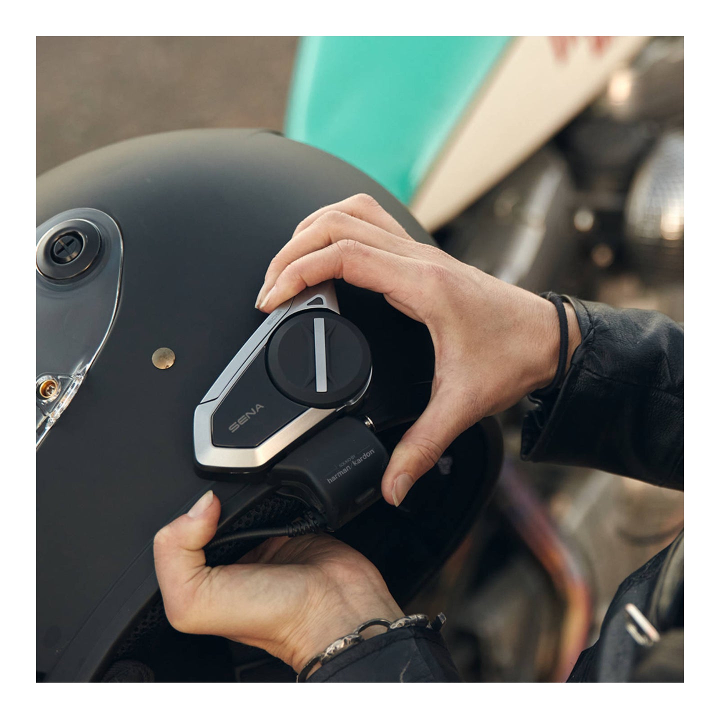 Sena 50S Mesh Comm System with Sound by Harman Kardon