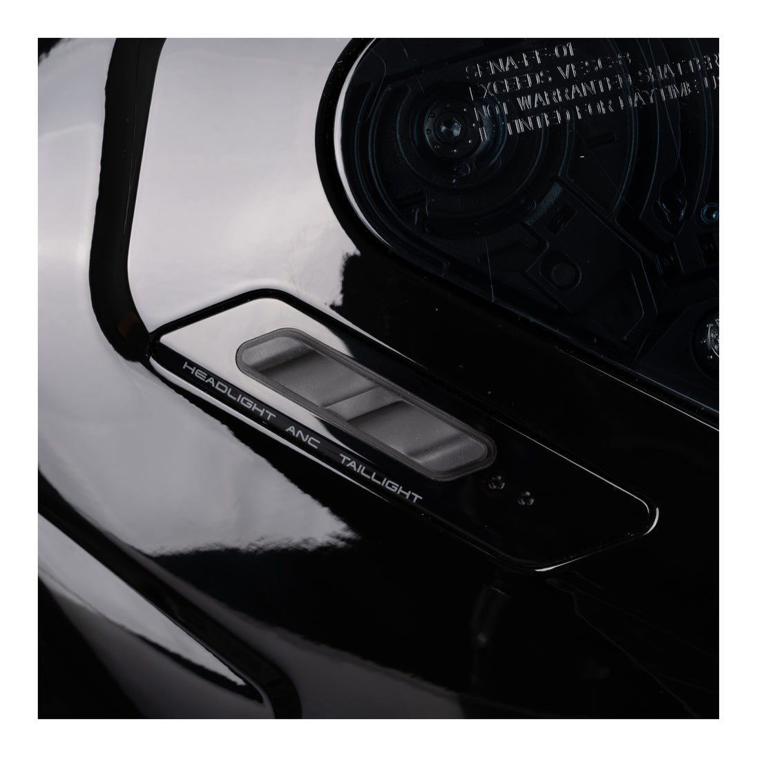 Sena Phantom ANC Smart Helmet with Mesh Comms - Gloss Black
