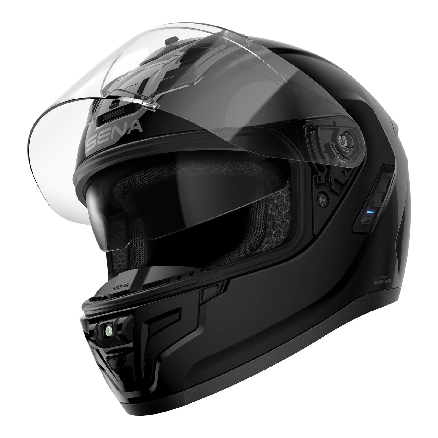 Sena Phantom Smart Helmet with Mesh Comms - Gloss Black