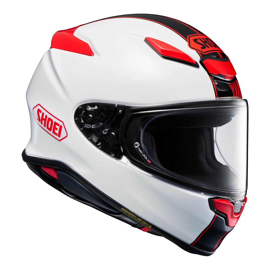 Shoei NXR2 Helmet - Beaut TC1 White / Black / Red