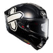 Shoei X-SPR Pro Helmet Cross Logo TC5 - Black / White