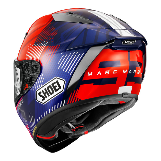 Shoei X-SPR Pro Helmet Marquez 8 TC1 - Blue / Red / White