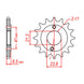 Sprocket Kit Honda XR400 - 520KXZ 15/45