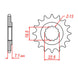 Sprocket Kit Suzuki DR250 '82-87 Farm (434) - 520XRE 12/48