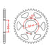 Sprocket Kit Suzuki ATV LT160 - 520XRE 11/39
