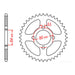 Sprocket Kit Yamaha TTR50 - 420MS 13/37