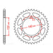 Sprocket Kit for Kawasaki KLR650 (2022–2024) - X-Ring Chain, 15/43