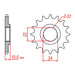 Sprocket Kit BMW F650 ST/GS - 520XRE 16/47