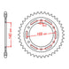 SPKT KIT BMW F800GS Adventure 13-18 - 525XRE 16/42 10.5mm