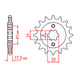 Sprocket Kit Honda GB500 - 525XRE 15/37