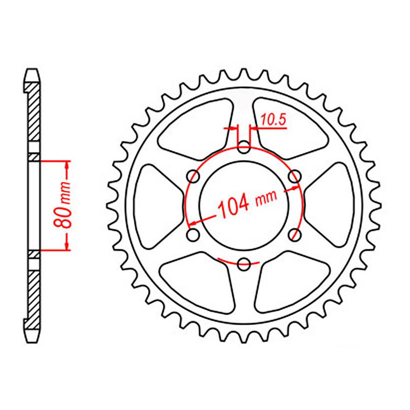 Sprocket Kit Kawasaki ZRX1200 - 530ZXW 17/42